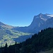 Schon recht an Höhe gewonnen. Blick zur Grossen Scheidegg und zum Wetterhorn.<br /><br /><br />