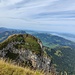 Blick zum Bockmattli-Kreuz vom eigentlichen Gipfel aus