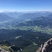 Ellmauer Halt - Ausblick am Gipfel, u. a. zum Großglockner.