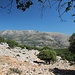 Blick im Abstieg zum Eufamiagebirge