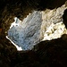 Blick aus der Höhle zurück