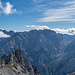 Torre Bermeja (2.392 m): Blick ins Zentralmassiv mit Torrecerredo und Torre del Llambrión