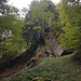 die Felsen rechts markieren den Eingang zur Tüfelsmüli