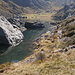 <br /> sempre il lago molto calato dal caldo che à fatto,<br /> si nota il segno del livello