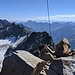 Abstiegsgrat und Stubaier Alpen