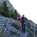 Im kurzen Zustieg zum Klettersteig Zittergrat.