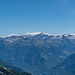Poncione Rosso (2.506 m): Das Rheinwaldhorn wirft die Wolken ab