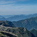 Poncione Rosso (2.506 m): Blick nach Süden zum Lago Maggiore