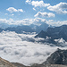 Mont de l'Etoile (3.369 m): Ein etwas umwölkter Blick zu den Walliser Riesen