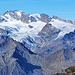 La lunga carrellata di montagne in vetta al Tersiva: Gran Paradiso