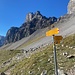 Hier erreicht man den Weg, der vom Alpschelegrat her kommt.<br /><br /><br />