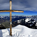 The summit cross on Rautispitz (it’s not really crooked, it’s just the perspective). PS: In case somebody decides to go up there soon: The Gipfelbuch needs to be replaced very soon.