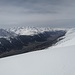 Auf ca. 2700m geniesst man einen wunderschönen Blick auf die Gipfel des Oberengadins