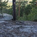 Aussichtspunkt Krásná vyhlídka auf dem Berg Kavčí kopec<br />Der Stein ist kein TP.
