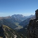 Gipfelpanorama vom Thaneller Richtung Osten zur Zugspitze