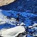 Slalom tra rocce e ghiaccio