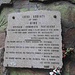 Targa commemorativa posta nei pressi di Ponte Casletto a ricordo dei tragici eventi del rastrellamento nazifascista del giugno ‘44.