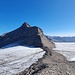 Oldenhorn mit den beiden ab Herbst 2022 getrennten Gletschern beim Col de Tsanfleuron