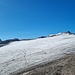 Ausblick vom Oldesattel auf den Tsanfleuron-Gletscher, der nur wenige, meist sehr schmale Spalten aufweist