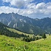 Aussicht bei der Alp Gamp