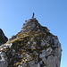 On the top: [u dani_] auf dem exponierten Gipfel des "Kleinen Turms" 