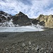 Vadret d'Agnel. Der Gletscher wird im Aufstieg zur Fuorcla da Flix (3065m) nicht betreten. 