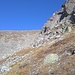 Im weglosen Anstieg zum Piz Albana (viel weiter links führt ein blau-weiß markierter Steig bergan)
