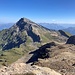 Gipfelausblick - mit dem gestern besuchten Piz Beverin