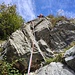 2° tiro, breve parete verticale