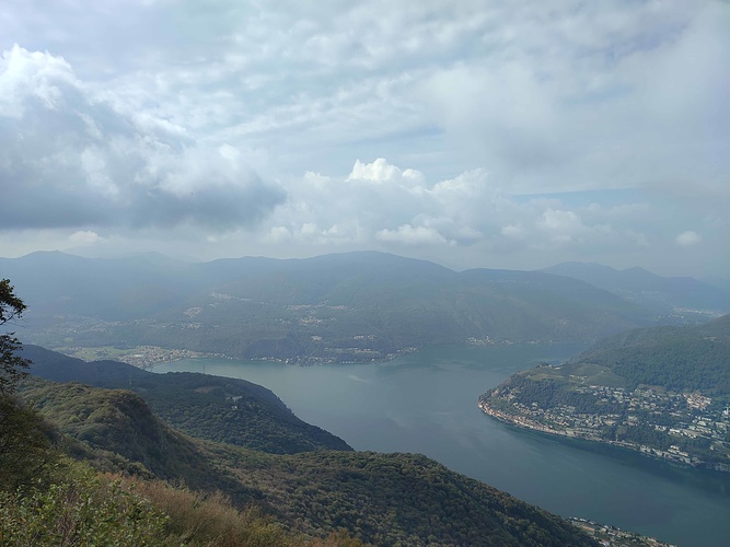 vista dal Monte San Giorgio - Fotos [hikr.org]