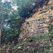 die das Trittli abschliessende Felswand