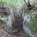 Abgebaute Malá Čertova zeď am Berg Zabitý