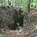 Abgebaute Malá Čertova zeď am Berg Zabitý