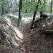 Abgebaute Malá Čertova zeď am Berg Zabitý