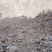 Blick bei beginnendem Abstieg zum Colle delle Mine