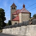 Vyskeř, Ortskirche, neoromanischer Bau von 1914-15 