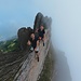 Wir beide auf dem Grat.<br /><br />Bild aufgenommen mit Insta360 und selbst ausradierendem Selfiestick xD