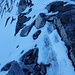 Aufstieg über den Nordwestgrat zum Hochgall – ab ca. 3200 m Schnee und Reif<br />