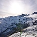 Zinalrothorn, Schleierwolken werden dichter