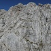 Leichterer Klettersteigabschnitt am Almhäuslblick
