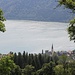 Tiefblick zum See und Ort