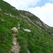 Die Biwakhütte unterhalb des Rifugio Mombarone