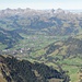 Tiefblick nach Gstaad