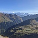 Gipfelausblick - über Bütschi zu zahlreichen hohen Bernern