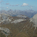 Panorama Nordost - Ost:  Allgäuer Alpen - Lechtaler Alpen und ganz weit weg, Deutschlands Höchster: die Zugspitze.
