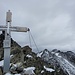 V. Hornspitze (Vorgipfel mit Kreuz)