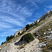 Im Aufstieg zum Chamechaude - Blick über typisches Gelände auf einer Höhe von ca. 1.900 m.