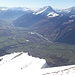 und wieder Rheintalblick, diesmal vom Vilan-Südgipfel