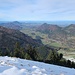 Vom Faistenauer Schafberg schaut man hinunter zum namensgebenden Faistenau.