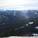 Dachstein und Tennengebirge im Südosten.